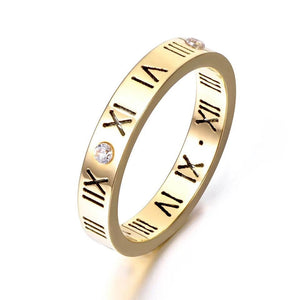 טבעת משובצת קריסטל אוסטרי דגם 931146 - ME by April